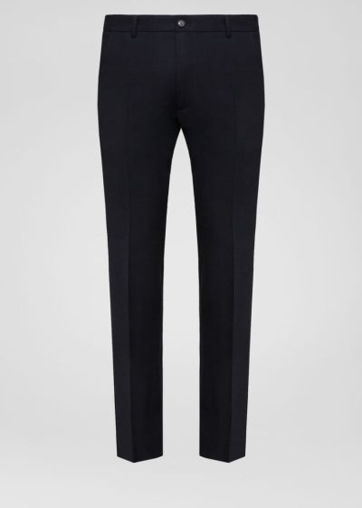 Versace Tailored Wool Trousers παντελόνι ανδρικα μπλε | TW1DH93