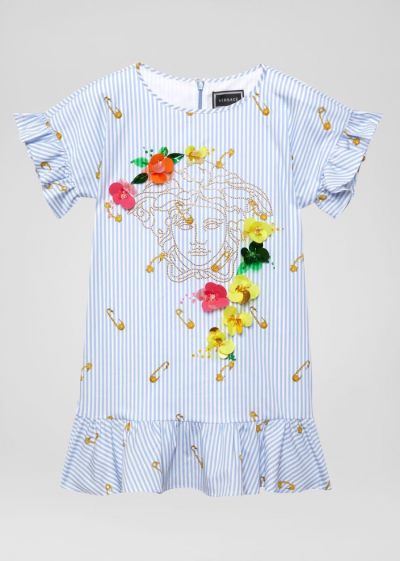 Versace Young Embroidered φορεμα φορεμα παιδικα Πολύχρωμο | KVZKG8L